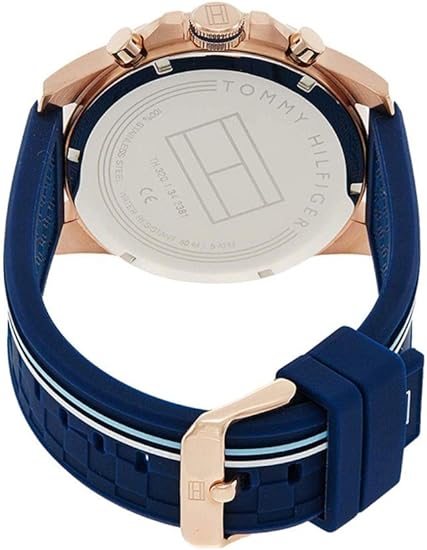 Tommy Hilfiger Analogue Multifunction Quartz Watch for men with Silicone Strap