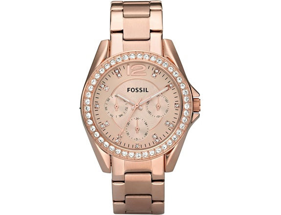 Fossil Watch for Women Riley, 38mm case size, Quartz Multifunction movement